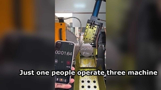 Can one person operate three pieces of equipment in your factory?